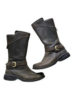 Merrell Women's Captiva Buckle Down Leather Waterproof Zip 11” Boot / US Size 7